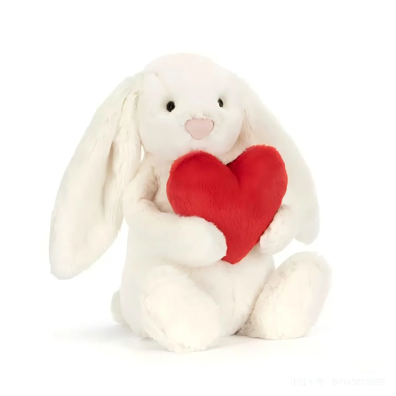 30cm Jellycat Cute Long Ears Rabbit Plush Toy Very Soft White Pink Bunny Doll Sleeping Plushies Home Decor Xmas Gifts Girl