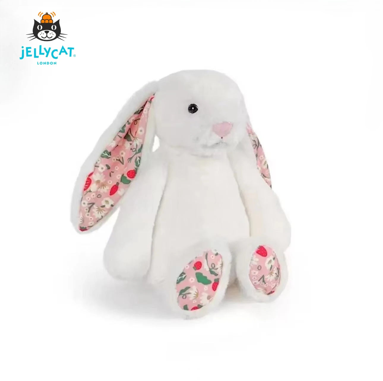 30cm Jellycat Cute Long Ears Rabbit Plush Toy Very Soft White Pink Bunny Doll Sleeping Plushies Home Decor Xmas Gifts Girl